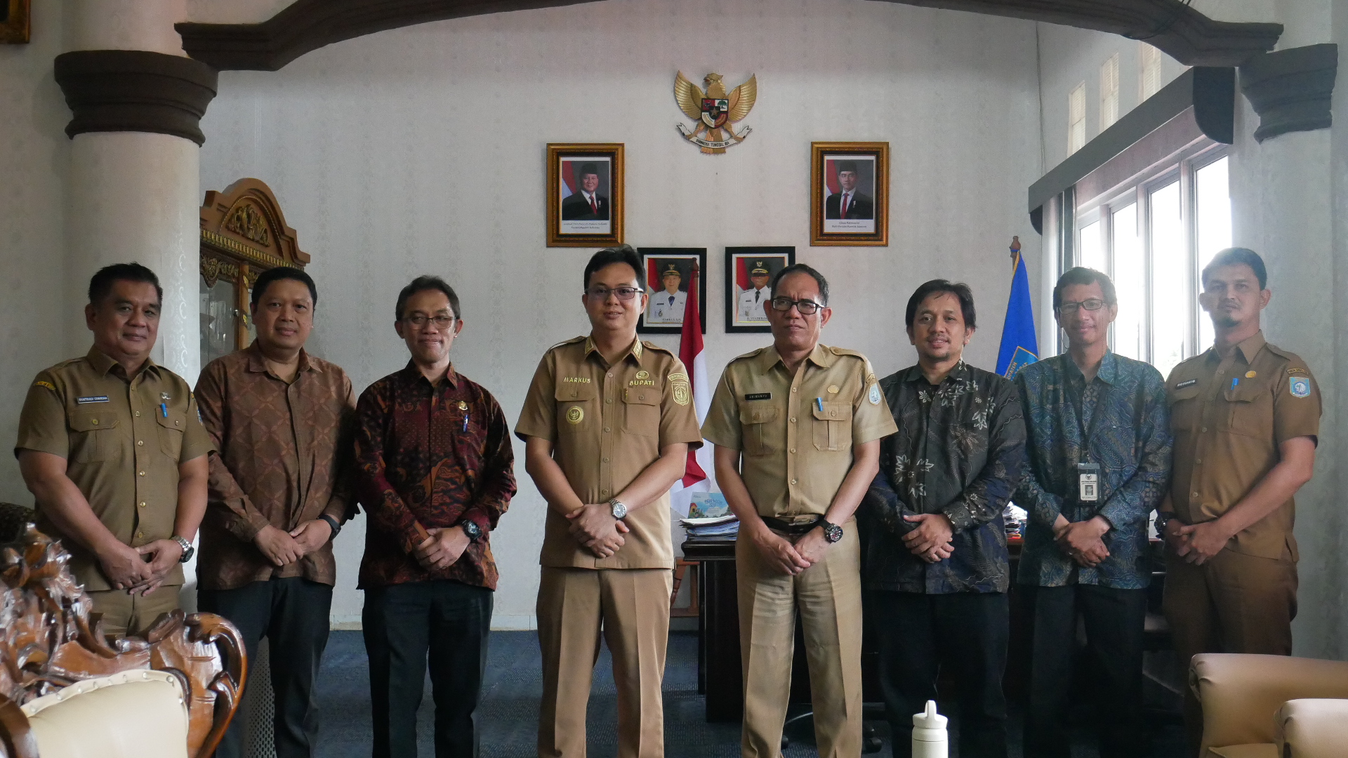 BAPETEN Conducts Courtesy Call to the Regent of West Bangka