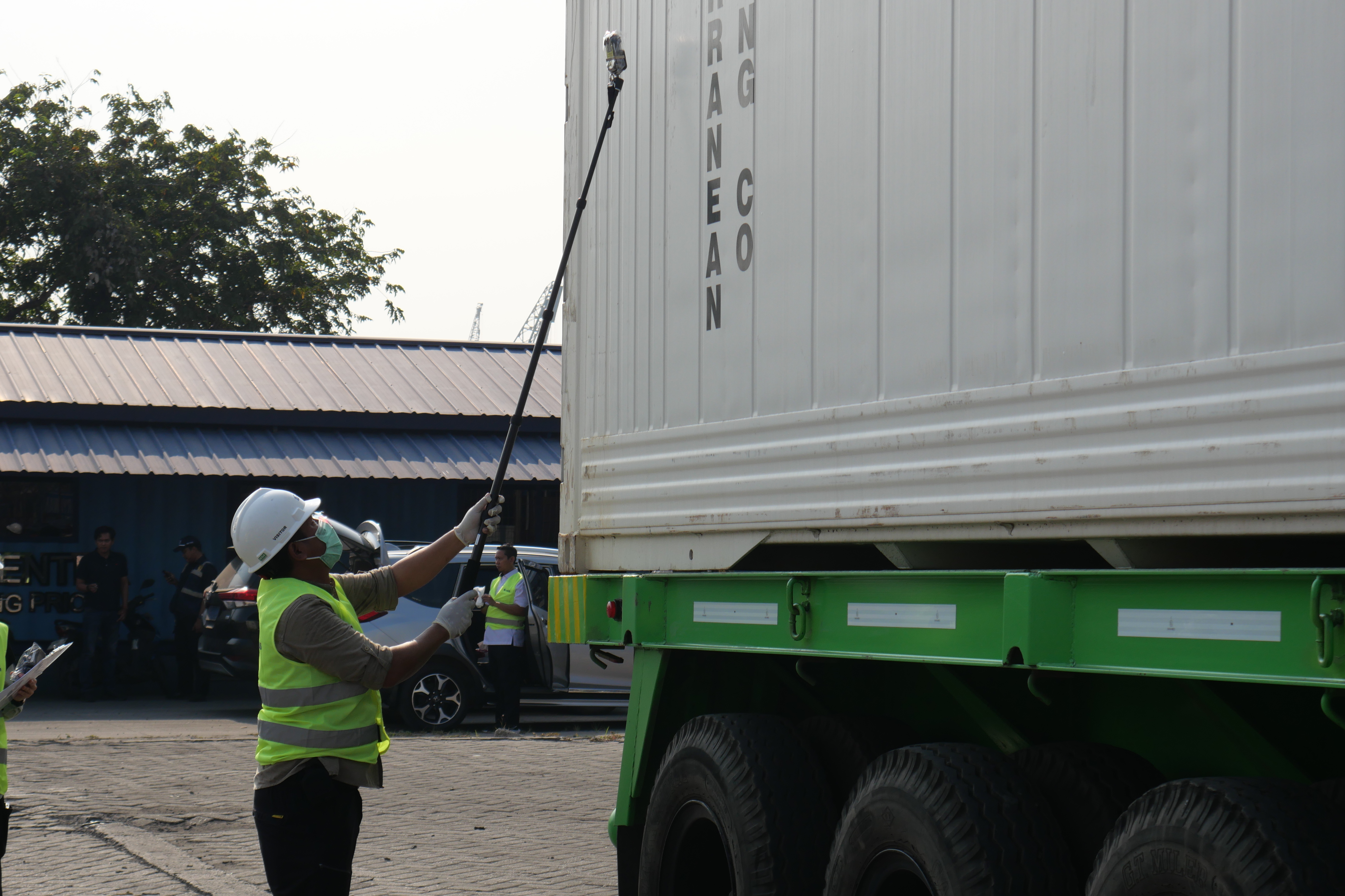 Nuclear Energy Regulatory Agency – Inspection of Frozen Shrimp Containers Suspected of Contamination by Radioactive Cesium-137