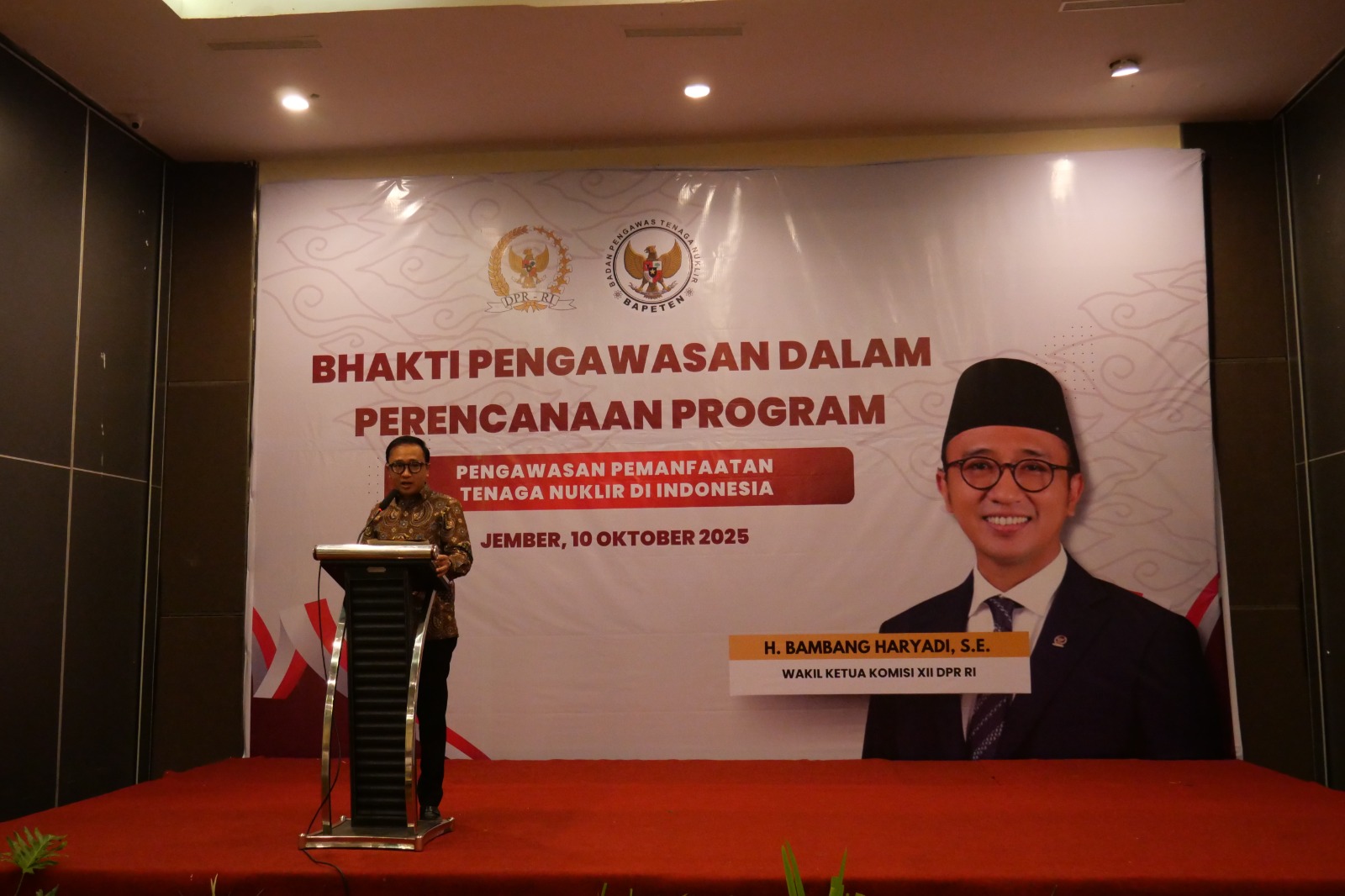 Badan Pengawas Tenaga Nuklir - Bakti Pengawasan dalam Perencanaan Program Pengawasan Pemanfaatan Tenaga Nuklir di Jember, Jawa Timur