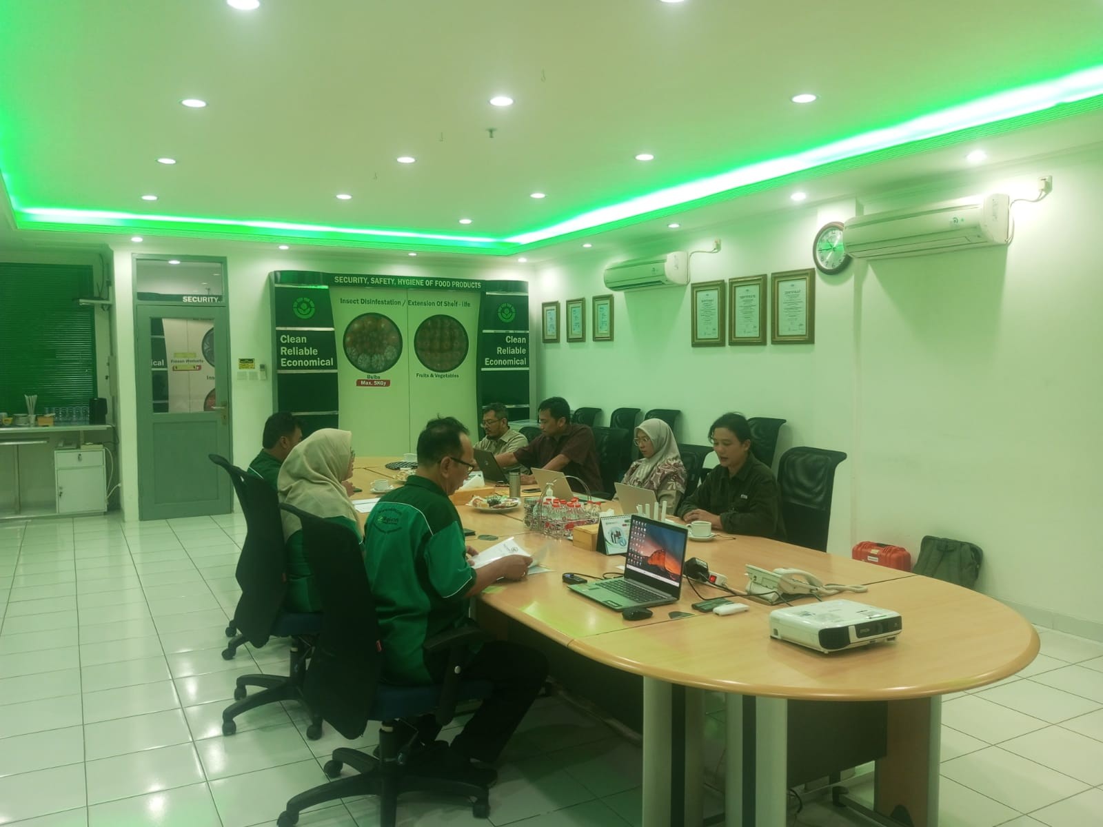 Nuclear Energy Regulatory Agency (BAPETEN) Conducts On-Site Verification at PT Rel-Ion Sterilization Services