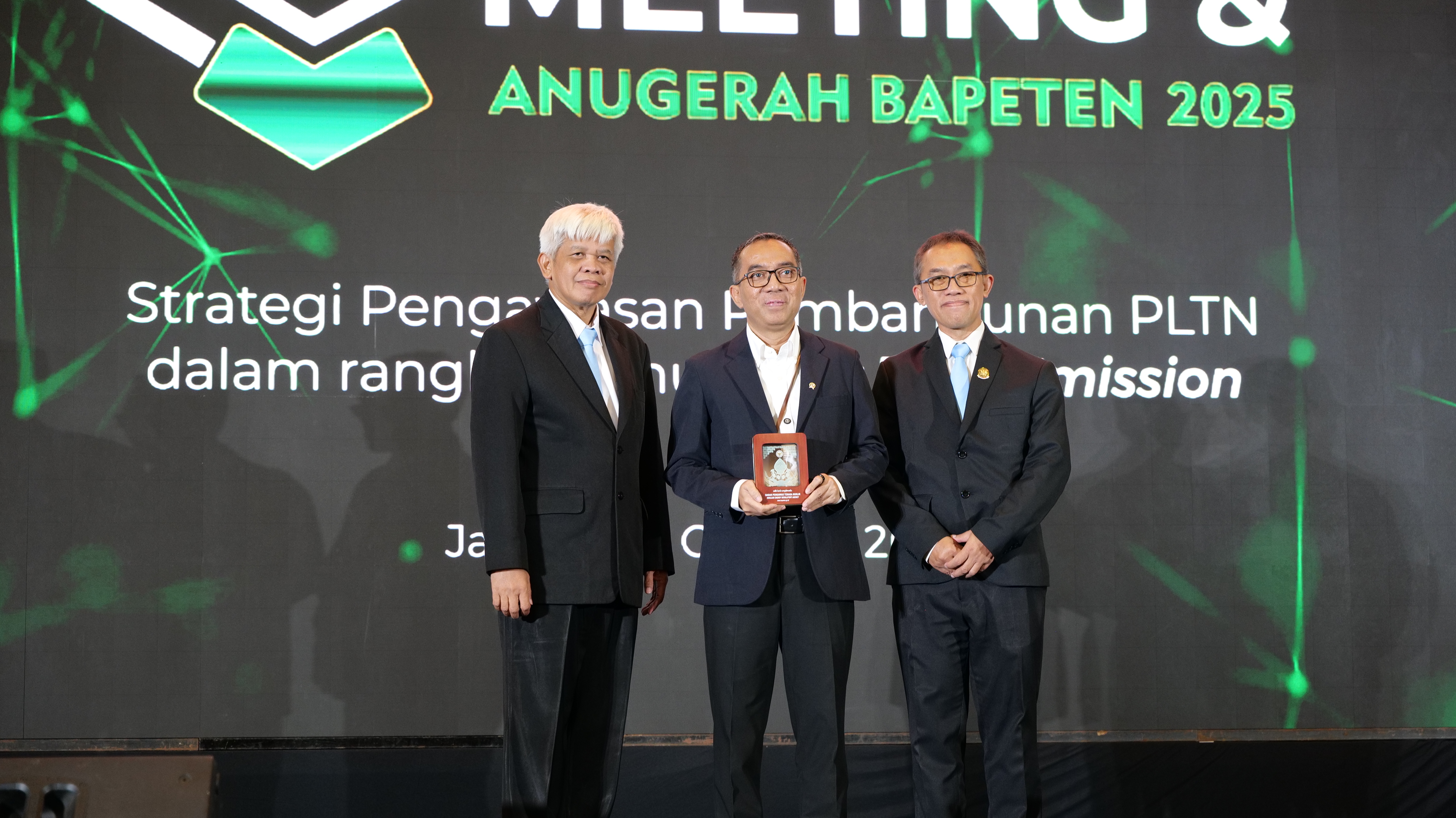 Nuclear Energy Regulatory Agency – Executive Meeting and BAPETEN Award 2025