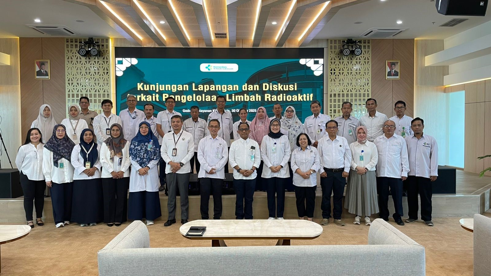 BAPETEN Working Visit to South Sulawesi, Holding Public Consultation on Radioactive Waste Regulatory Policy