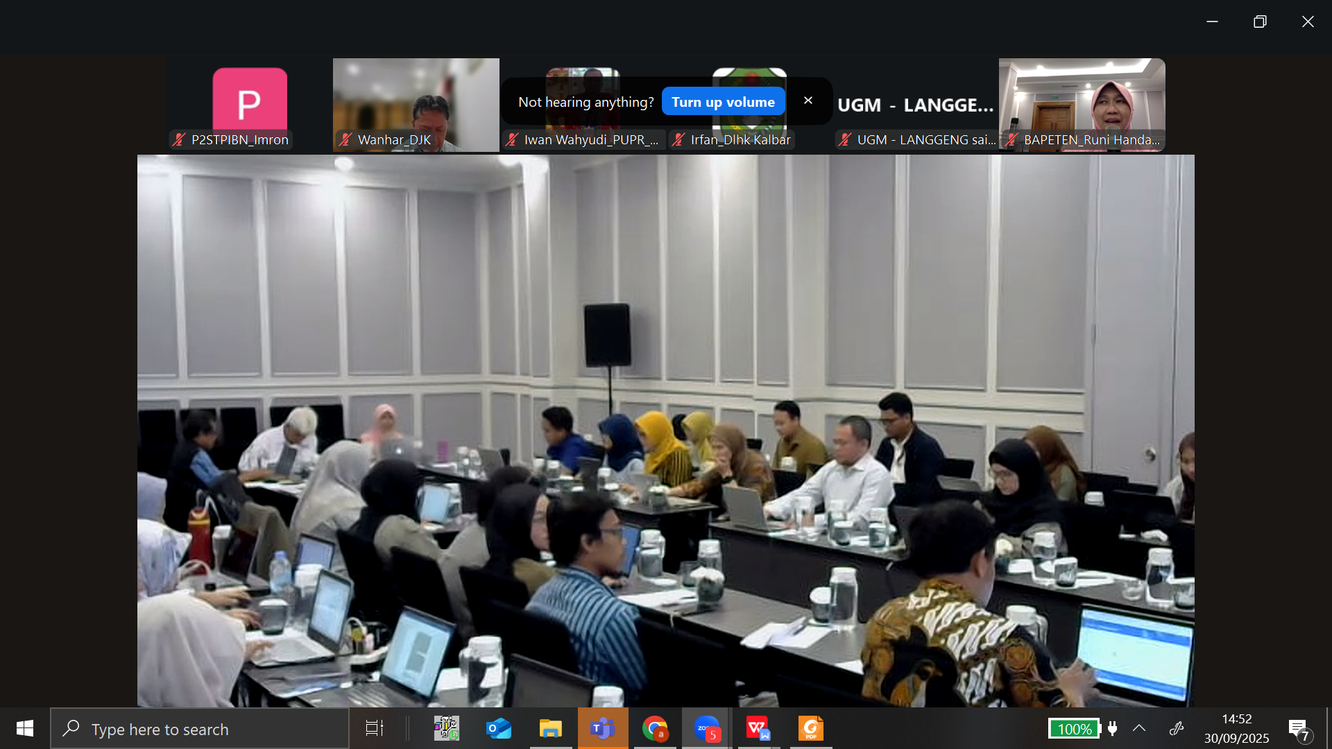 Nuclear Energy Regulatory Agency – KLHS Working Group Meeting on the Nuclear Power Plant Development Policy Program