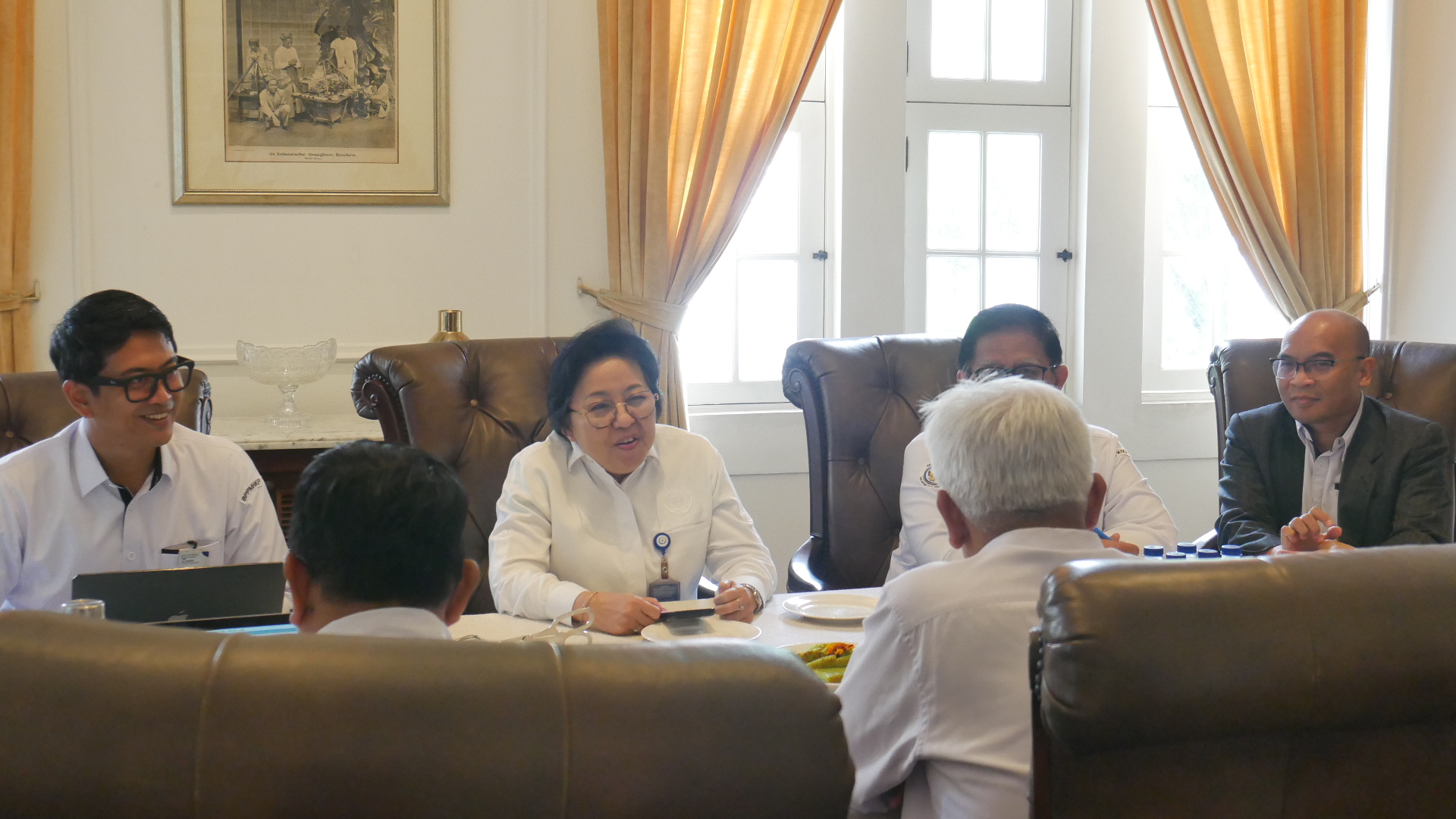 On the Control and Supervision of Quality Assurance of Marine and Fisheries Products against Radioactive Contamination, BAPETEN Holds a Courtesy Call with BPPMKHP KKP