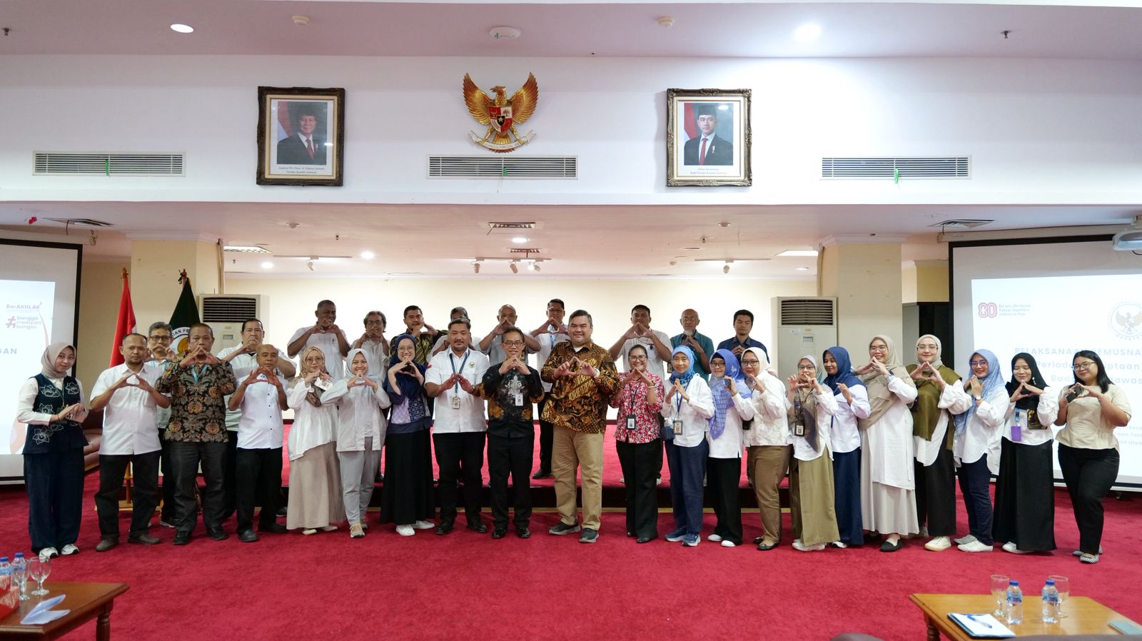 Pemusnahan Arsip Inaktif Keuangan BAPETEN Periode Tahun 2012-2013