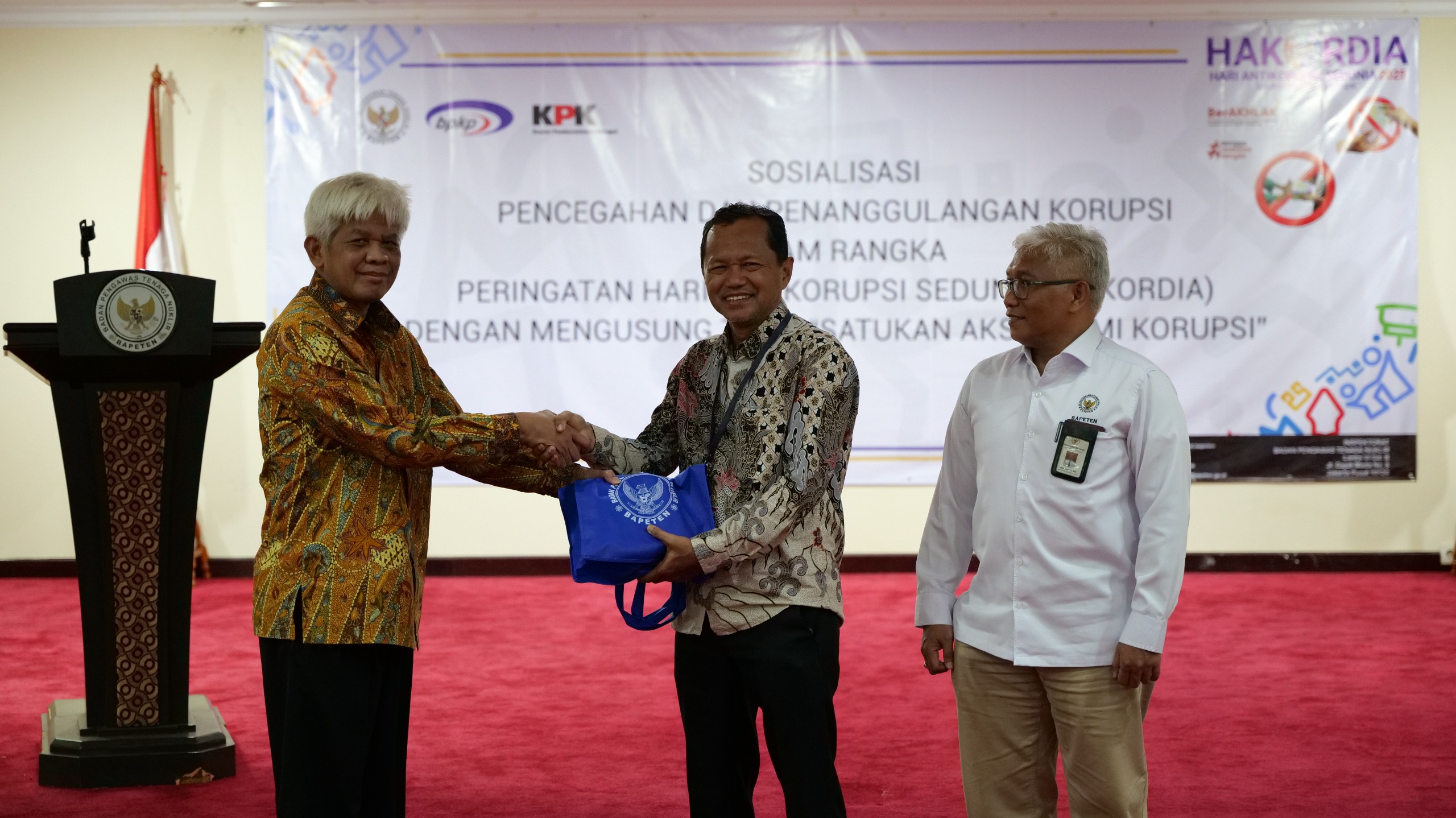 BAPETEN Holds Corruption Prevention Socialization to Commemorate International Anti Corruption Day 2025