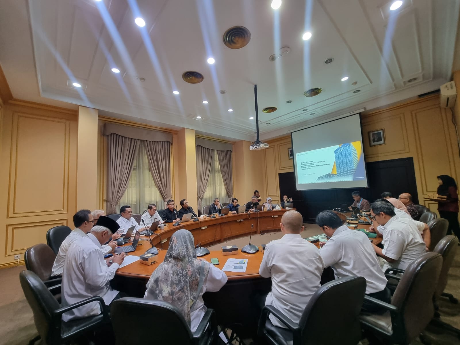 Entry Meeting of the BPK Audit on BAPETEN Financial Statements for Fiscal Year 2025