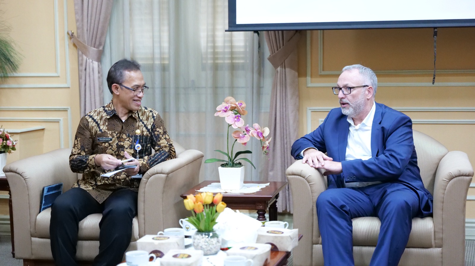 Courtesy Call BAPETEN dengan delegasi Ontario Tech University