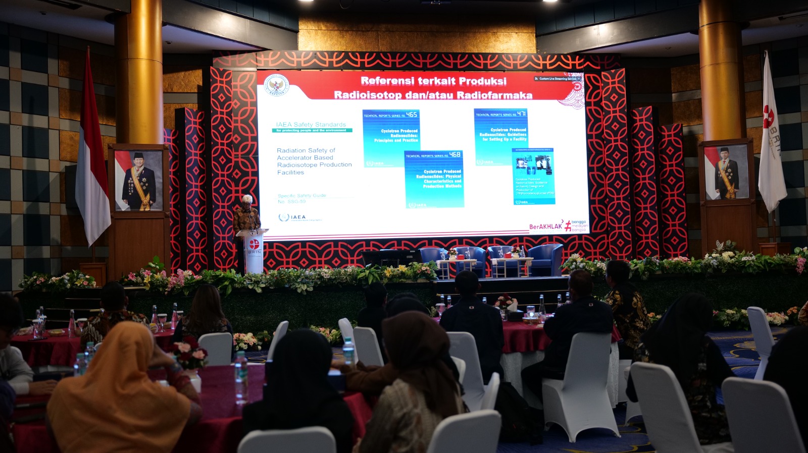 BAPETEN Dukung Penguatan Ketahanan Kesehatan Nasional melalui Temu Bisnis Radioisotop dan Radiofarmaka yang Diselenggarakan BRIN