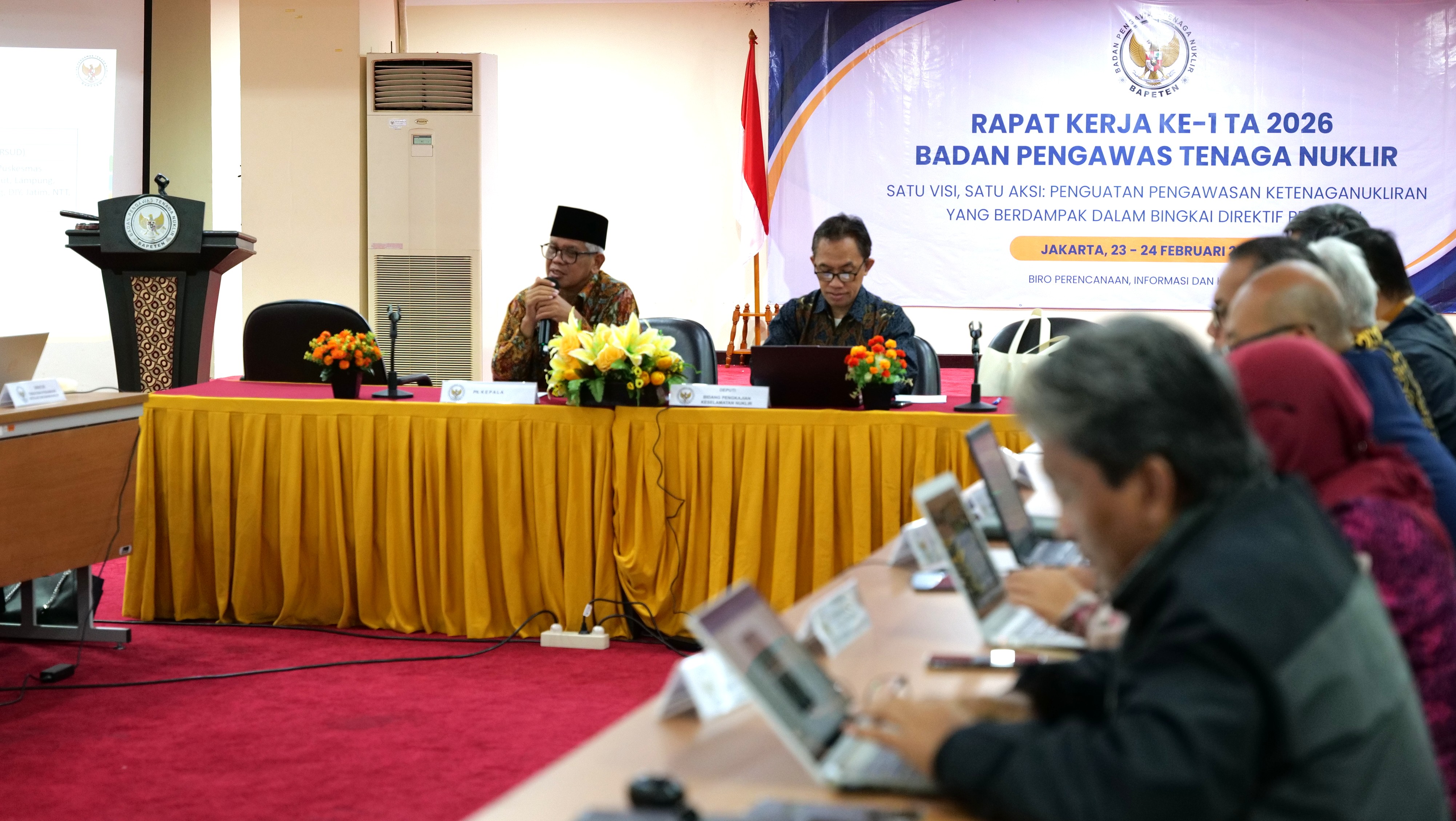 BAPETEN Convenes Work Meeting for the 2026 Fiscal Year