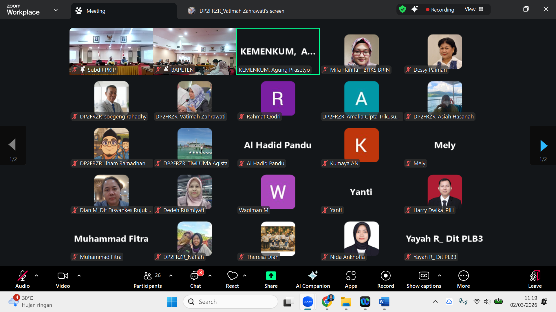 The 1st PAK Meeting Discusses the Draft Government Regulation to Replace Government Regulation No. 61/2013 on Radioactive Waste Management