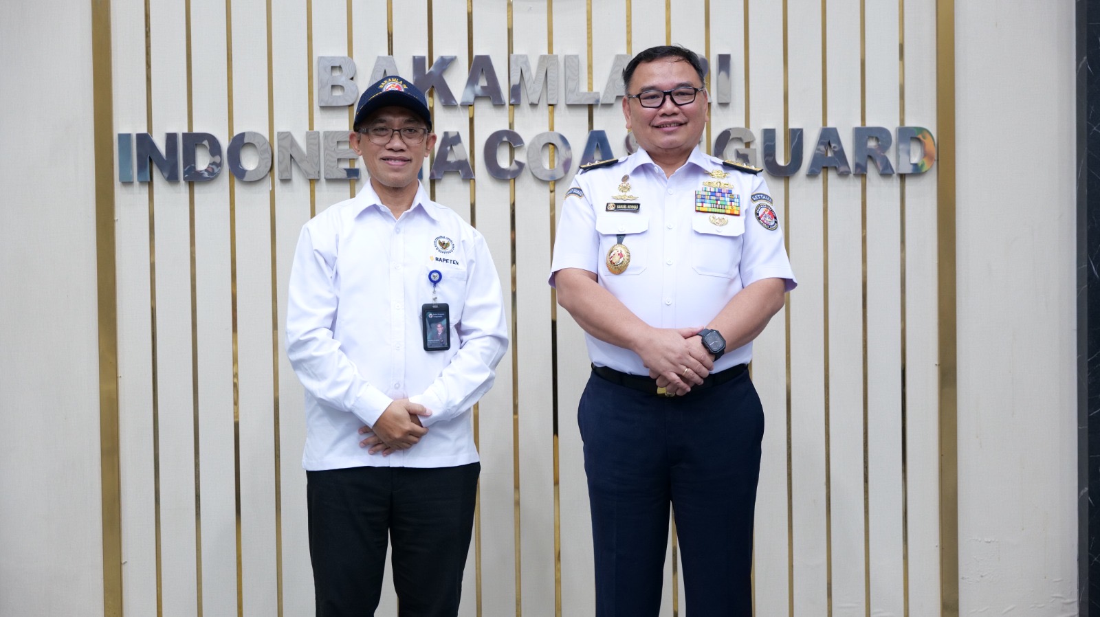 Strengthening the Utilization of State Assets, BAPETEN Hands Over State-Owned Assets to BAKAMLA RI