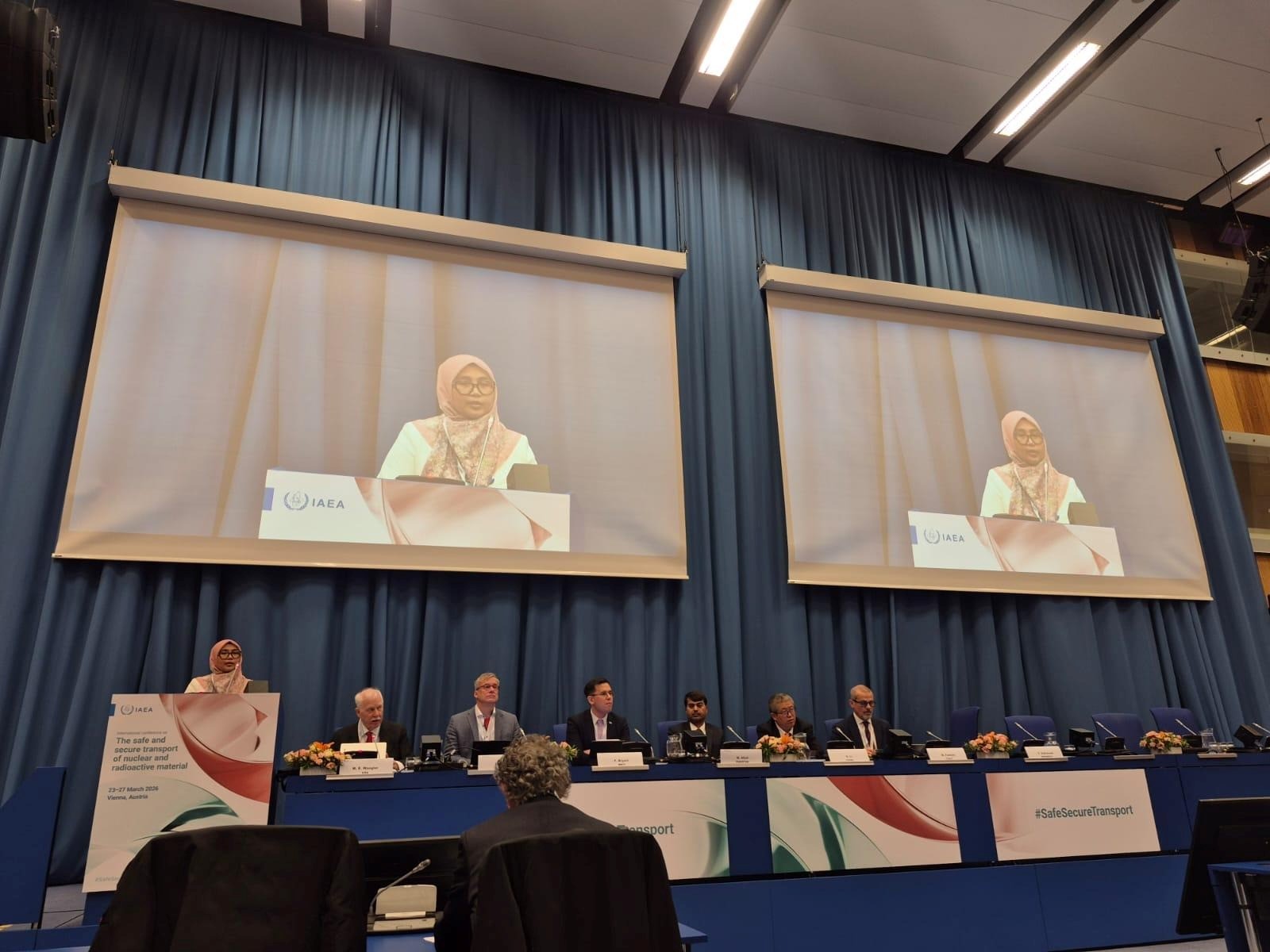 BAPETEN Participation in the International Conference on the Safe and Secure Transport of Nuclear and Radioactive Material in Wina