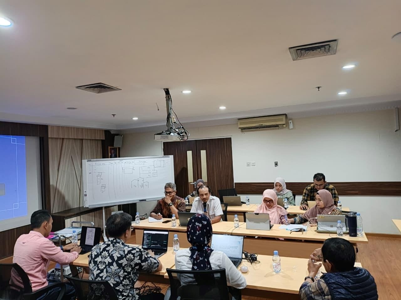 Kunjungan BAPETEN ke Fasilitas Limbah Radioaktif BRIN untuk Penyusunan RPP 