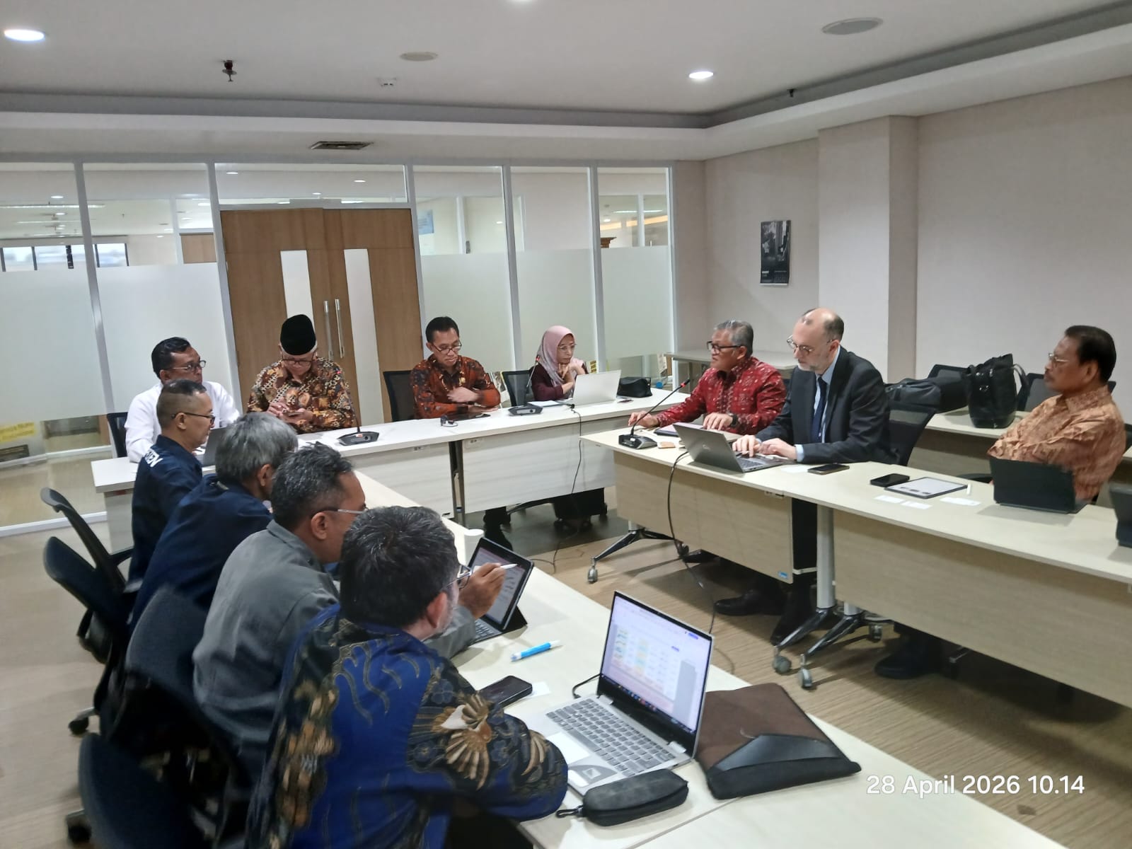 BAPETEN Receives Visit from Bureau Veritas Group Regarding Strengthening Oversight of Nuclear Power Plant Development in Indonesia