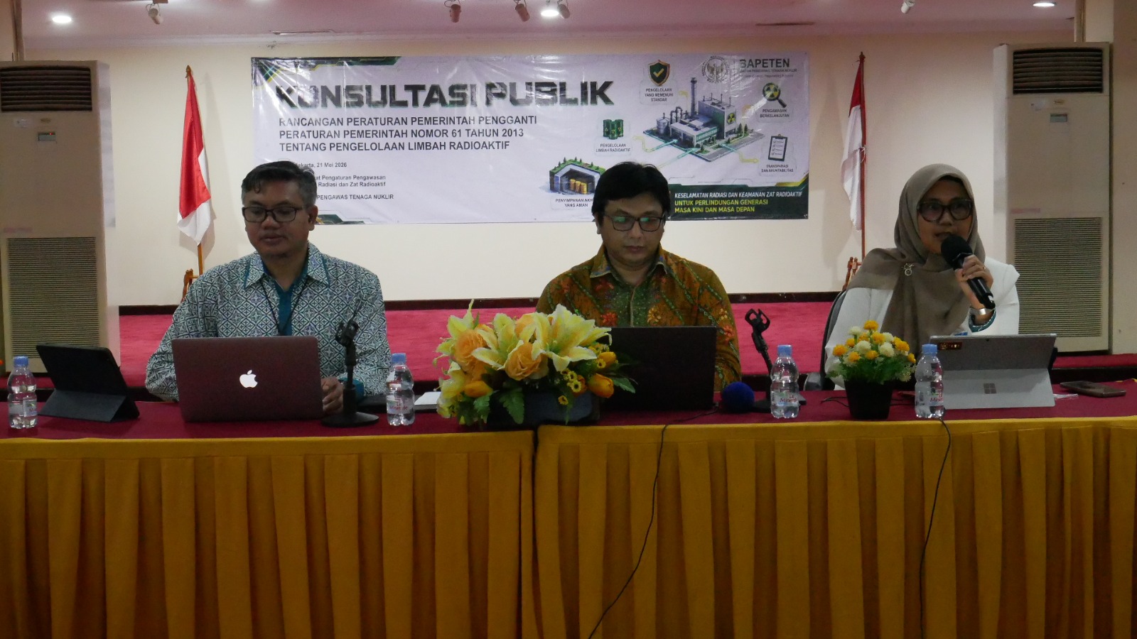 Konsultasi Publik Penyusunan Rancangan Peraturan Pemerintah Pengganti Peraturan Pemerintah Nomor 61 Tahun 2013 tentang Pengelolaan Limbah Radioaktif